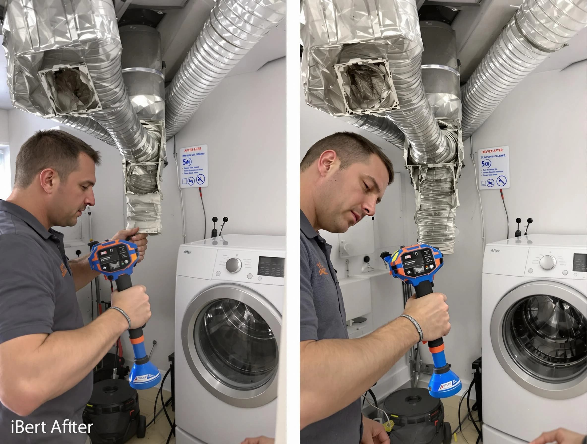 Professional clogged vent cleaning by Peachtree City Dryer Vent Cleaning in Peachtree City