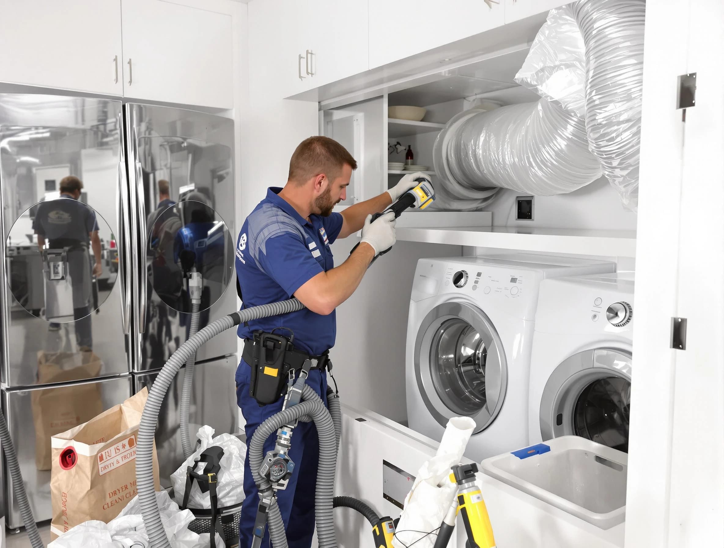 Professional duct cleaning by Peachtree City Dryer Vent Cleaning in Peachtree City